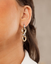 Cargar imagen en el visor de la galería, Astra Two-Tone Earrings
