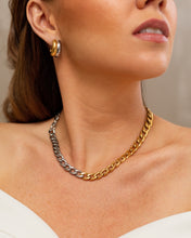 Cargar imagen en el visor de la galería, Two-Tone Cuban Necklace
