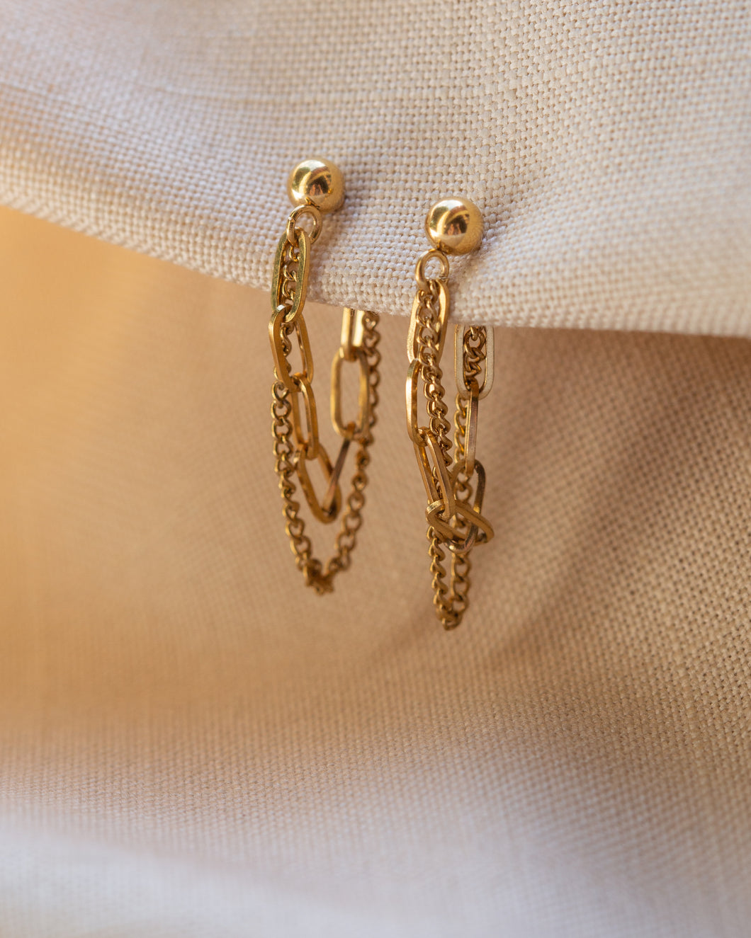Chain Drop Earrings