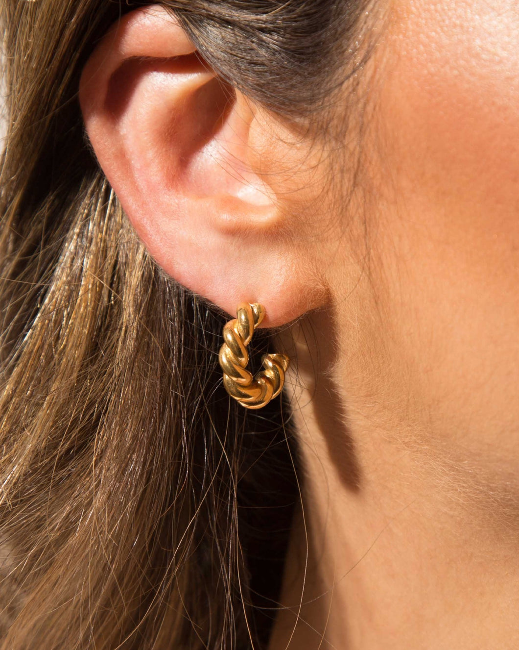 Mini Twist Hoops