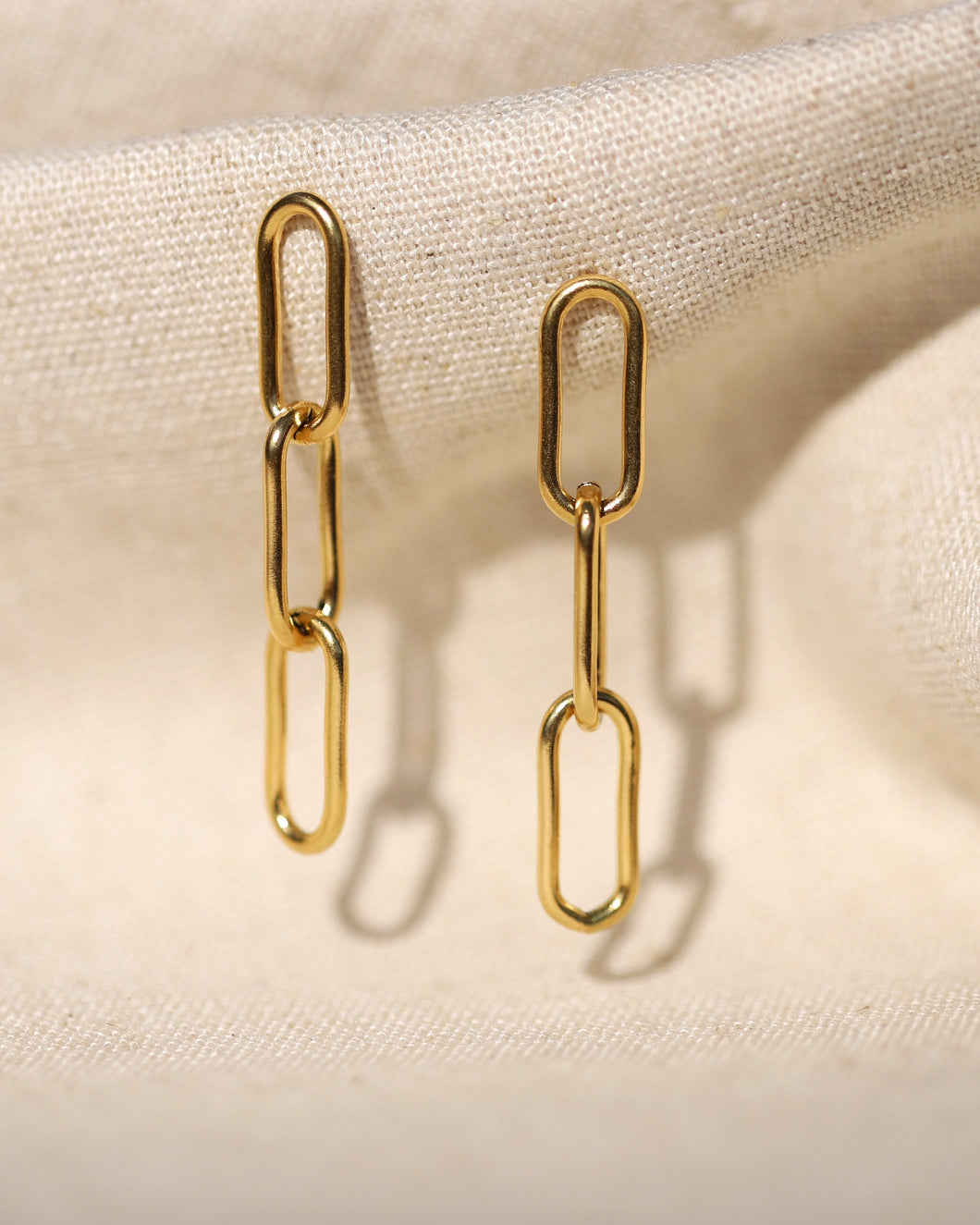 Triple Oval Earrings