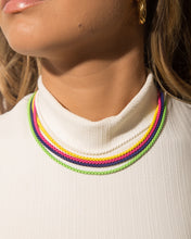 Cargar imagen en el visor de la galería, Box Chain Color Necklace
