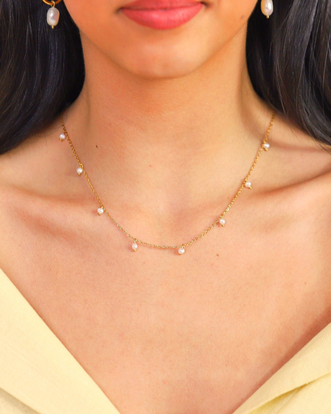 Jannia Pearl Necklace