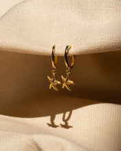 Cargar imagen en el visor de la galería, Starfish Huggie Earrings
