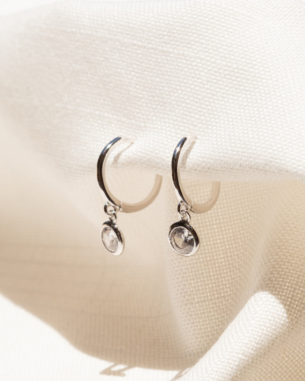 Aria Huggie Earrings